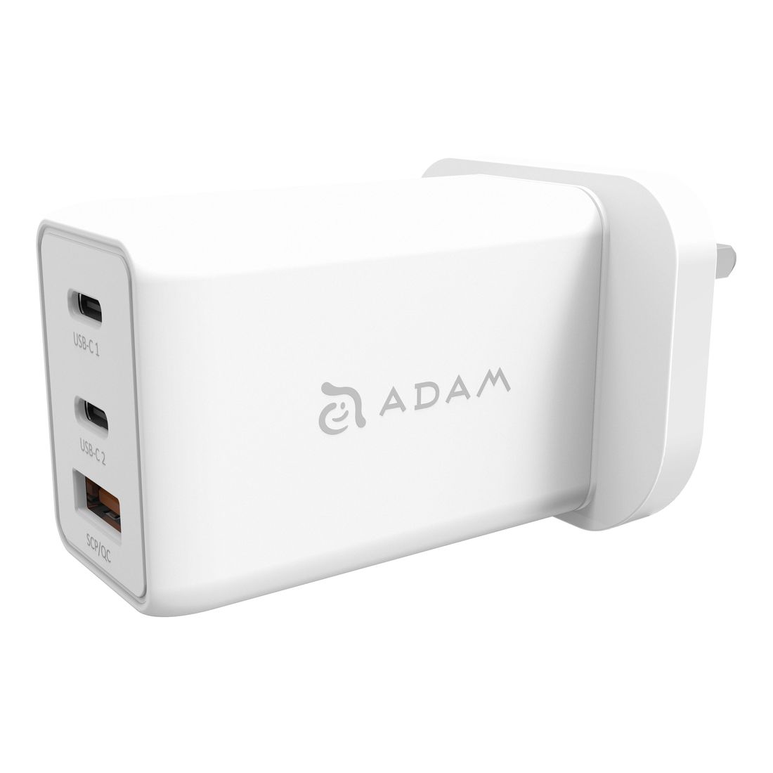 Adam Elements Omnia F6 65W Super Charging Kit - White (UK)