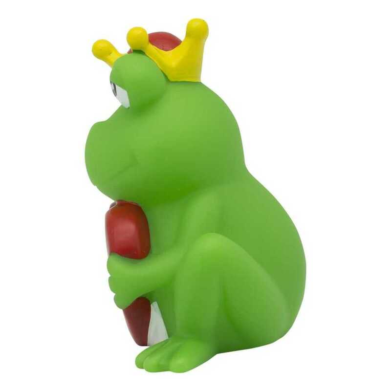 Lilalu Frog with Greeting Heart Small