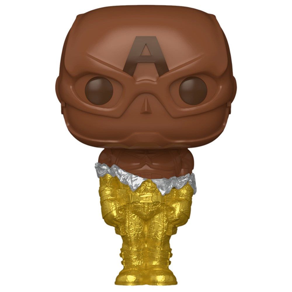 Funko Pop! Marvel Captain America Chocolate 3.75-Inch Vinyl Figure