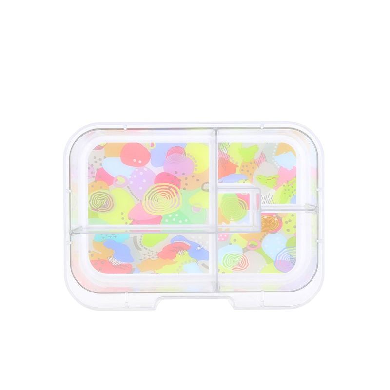 Munchbox Sparkle Aqua Midi5 Artwork Tray Aqua Lunchbox