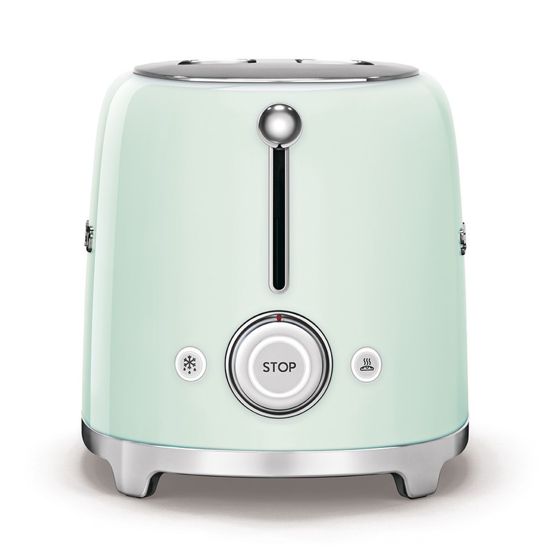 SMEG 2 Slice Toaster 50's Retro Style Pastel Green