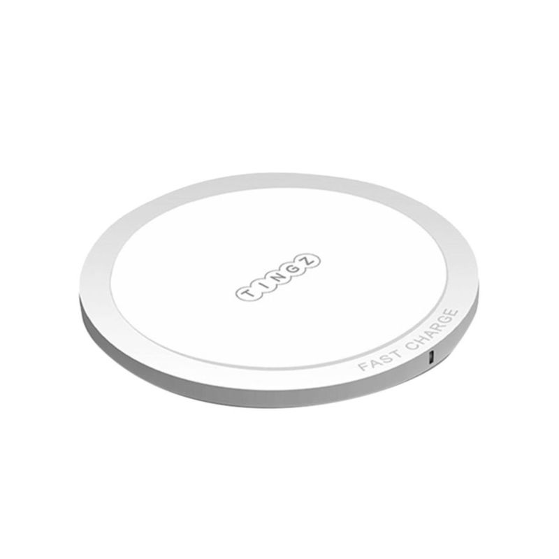 Tingz 10W White Fast Qi Wireless Charger