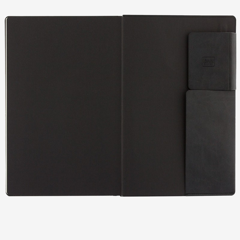 Legami Large Lined Black My Notebook