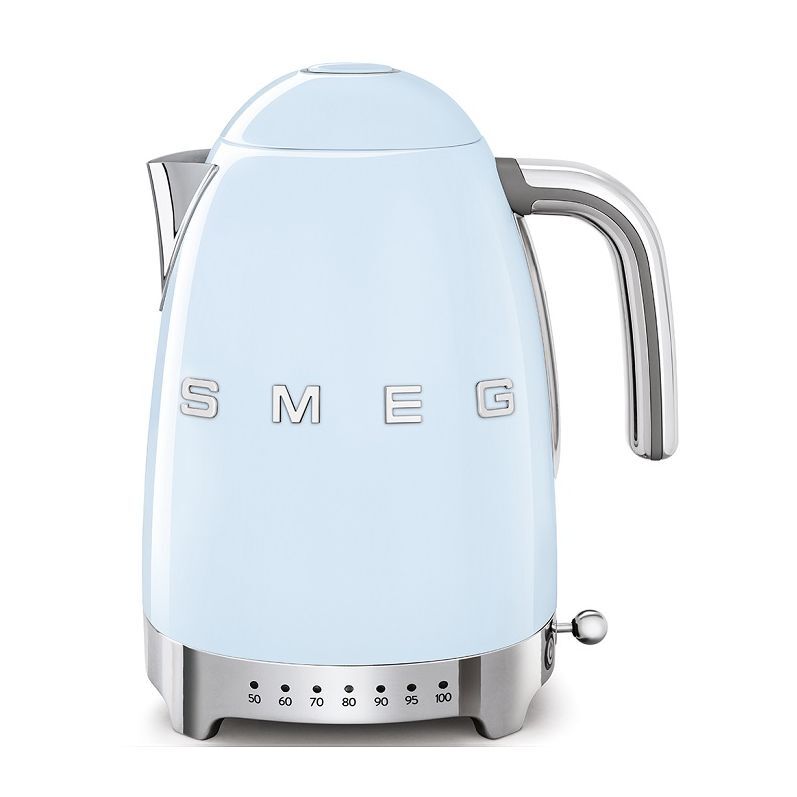 SMEG Variable Temperature Electric Kettle 1.7 Liters - Pastel Blue