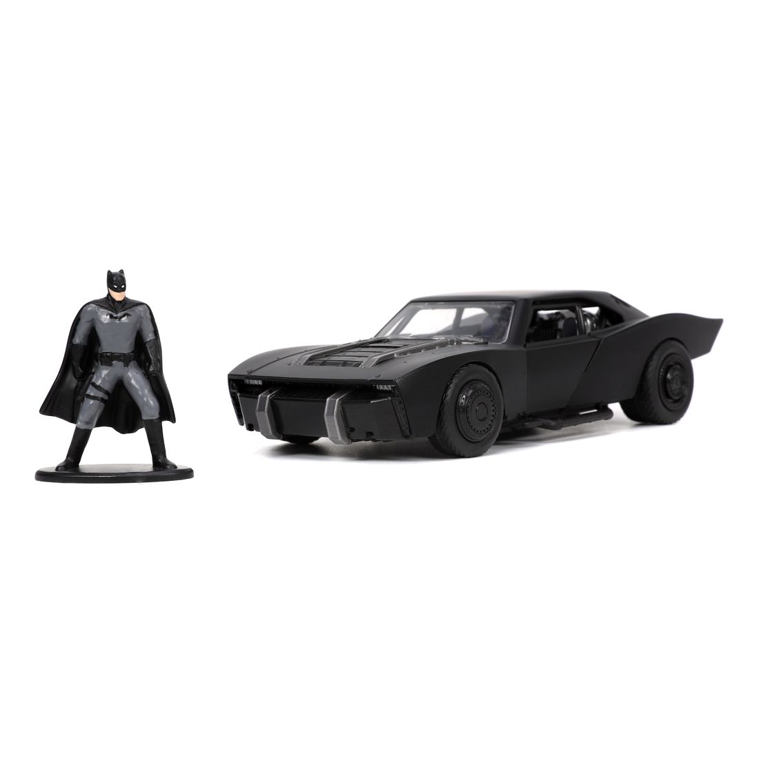 Jada Toys DC The Batman Movie Batman And Batmobile Diecast Model Car 1.32 Scale