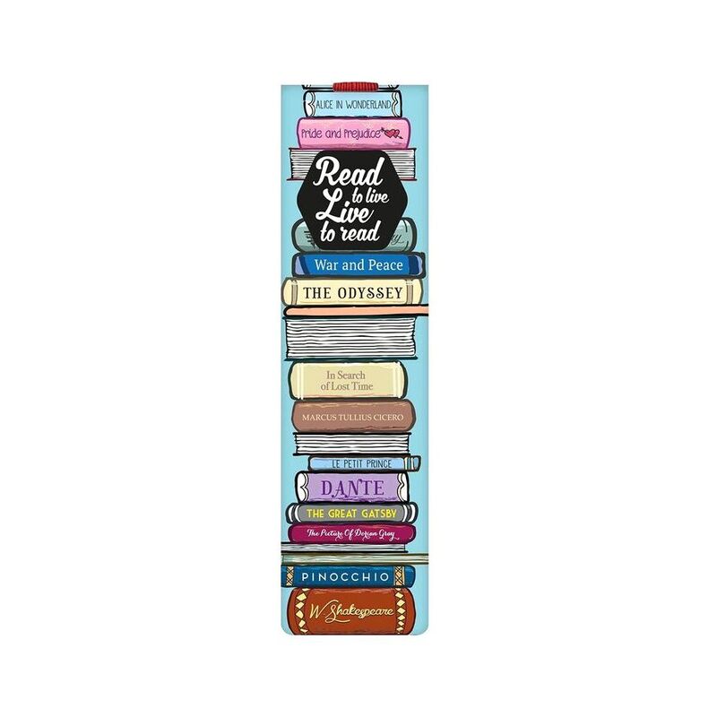 Legami Read to Live Live to Read Bookmark