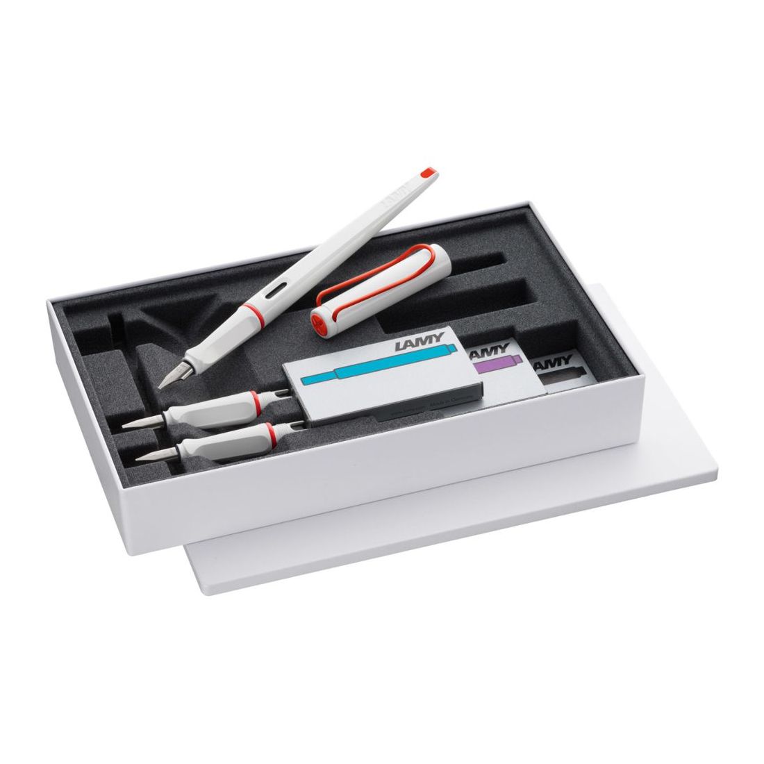 Lamy 15 Joy Set Calligraphy White+Red