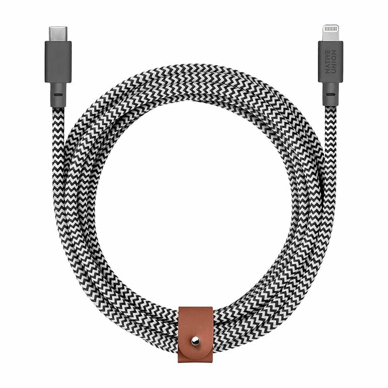 Native Union USB-C To Lightning Belt Cable 3M Zebra