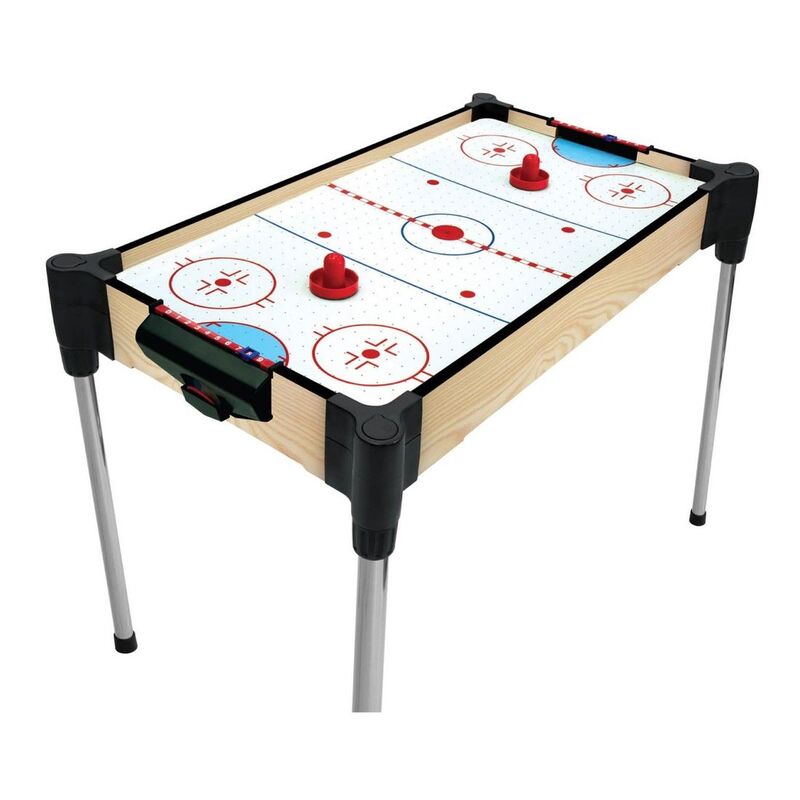 Merchant Ambassador 27 Inch Air Hockey Table with Elevated Surface & Legs