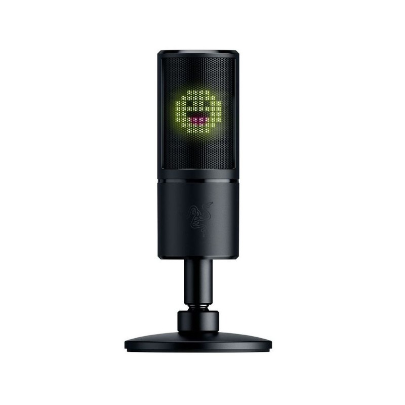 Razer Seiren Emote Streaming Condenser Microphone - Black