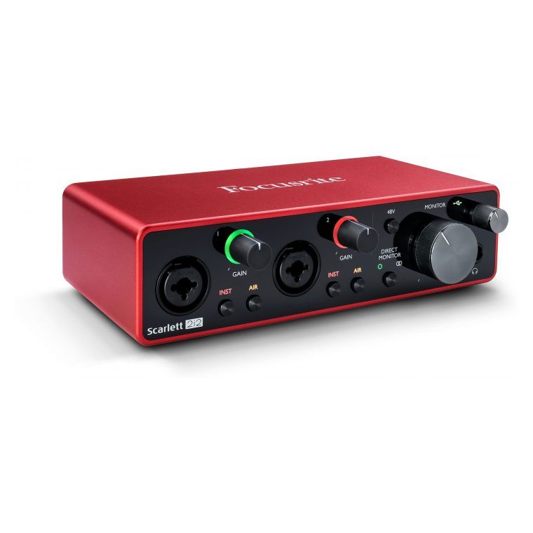 Focusrite Scarlett 2I2 3rd Gen Audio Interface