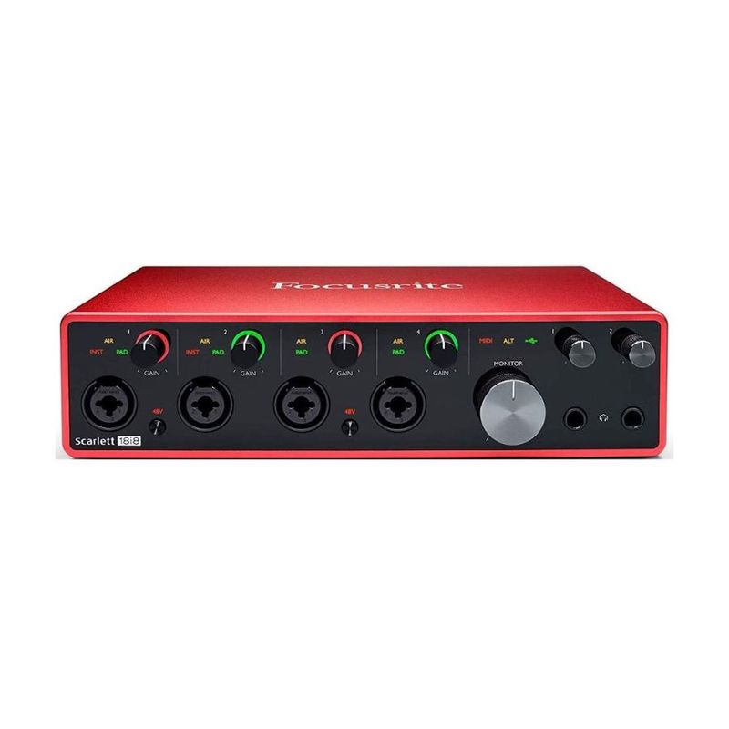 Focusrite Scarlett 18I8 3rd Gen Audio Interface