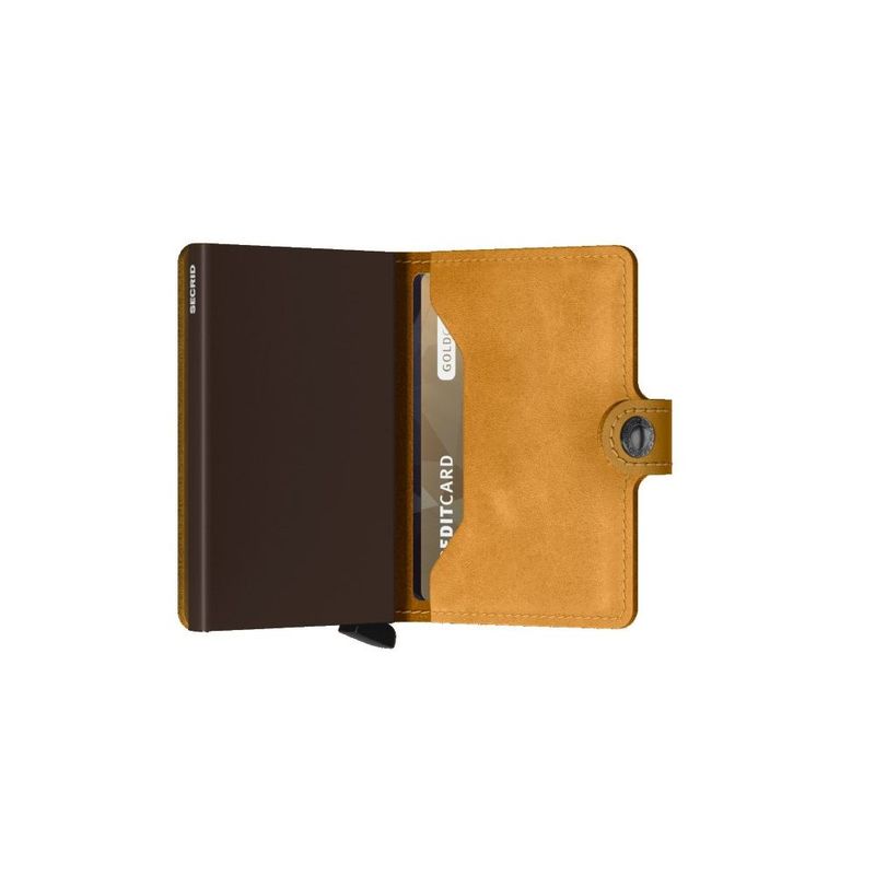 Secrid Miniwallet Leather Wallet Vintage Ochre