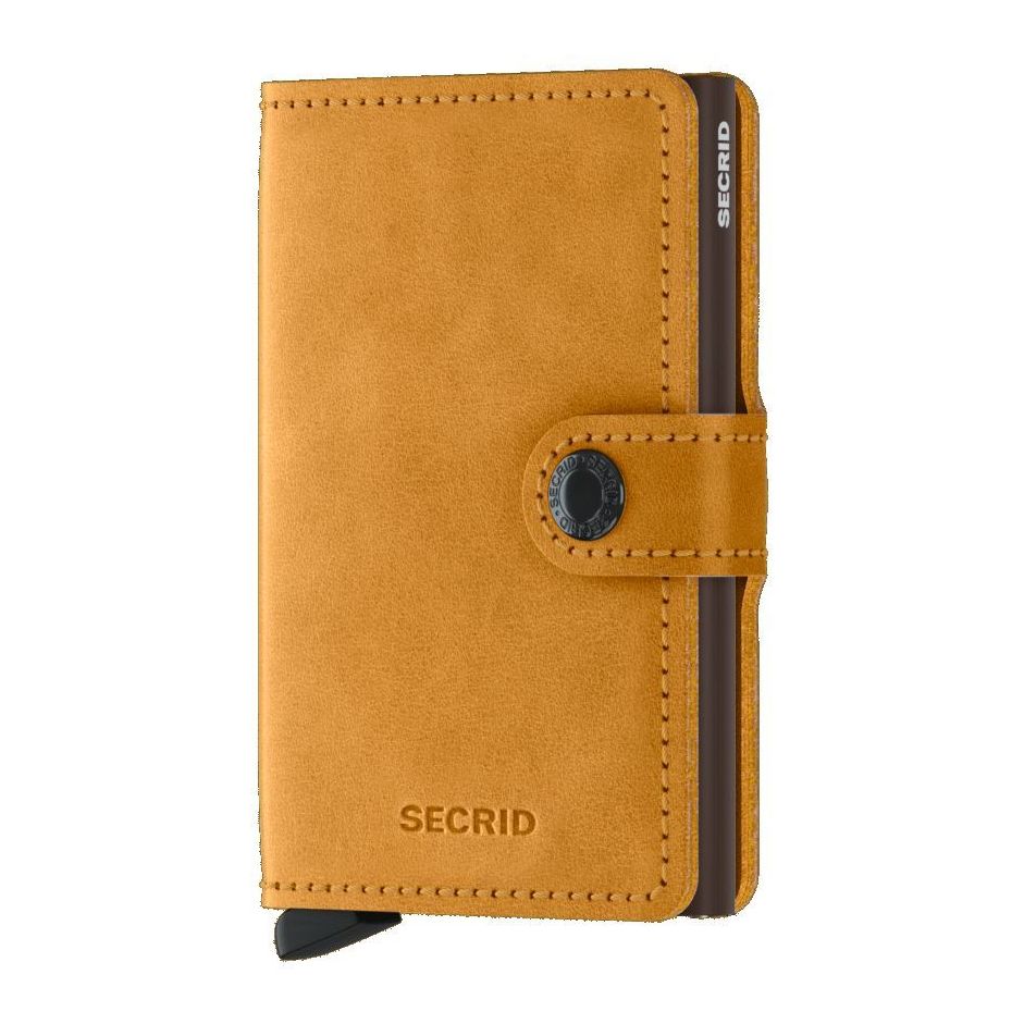 Secrid Miniwallet Leather Wallet Vintage Ochre