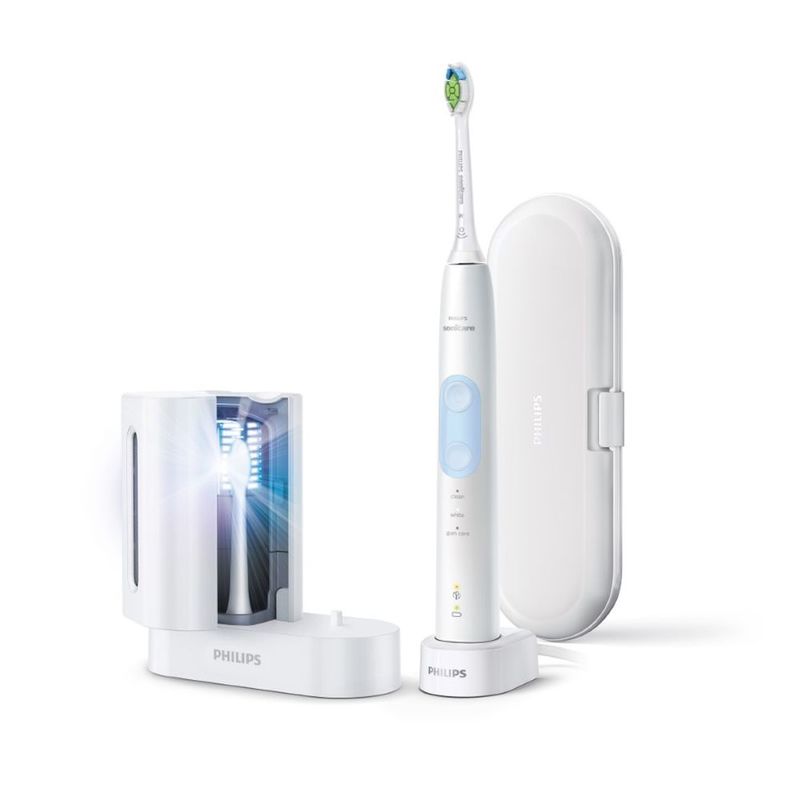 Philips Sonicare Protective Clean 5100 Hx6859 With UV Sanitizer Sonic Electric Toothbrush