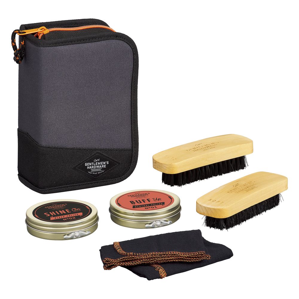 Gentlemen's Hardware Canvas Shoe Shine Kit