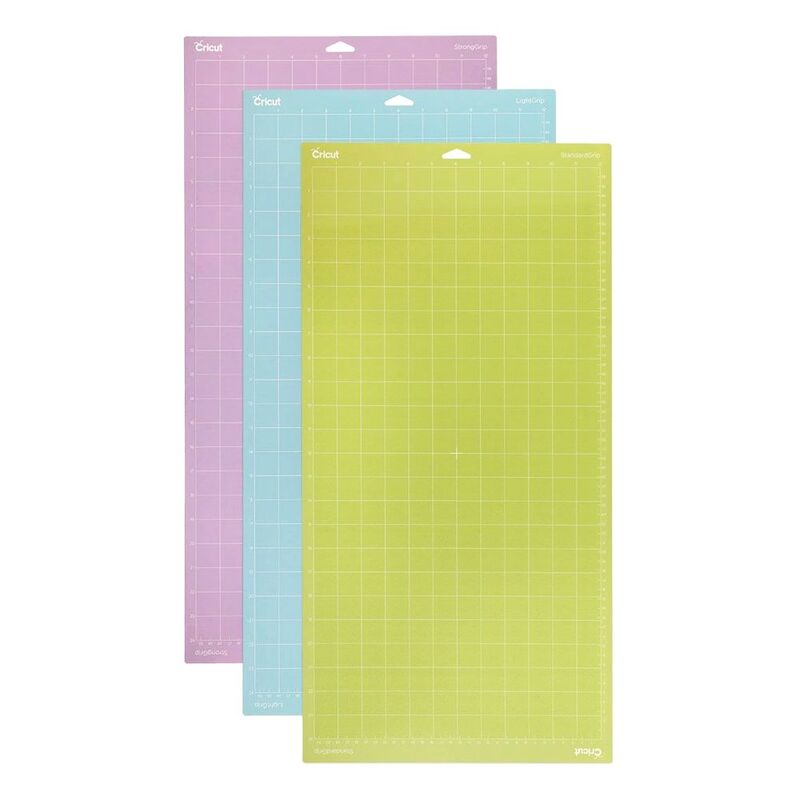 Cricut Explore/Maker Machine Mats Light/Standard/Strong 30 x 60 cm (Set of 3)