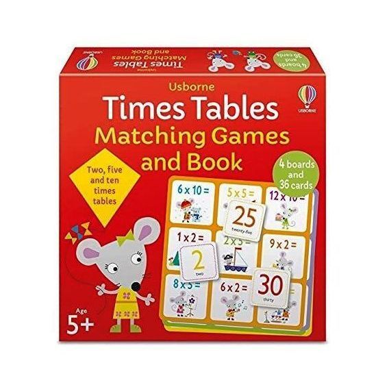 Times Tables Matching Games and Book | Kate Nolan
