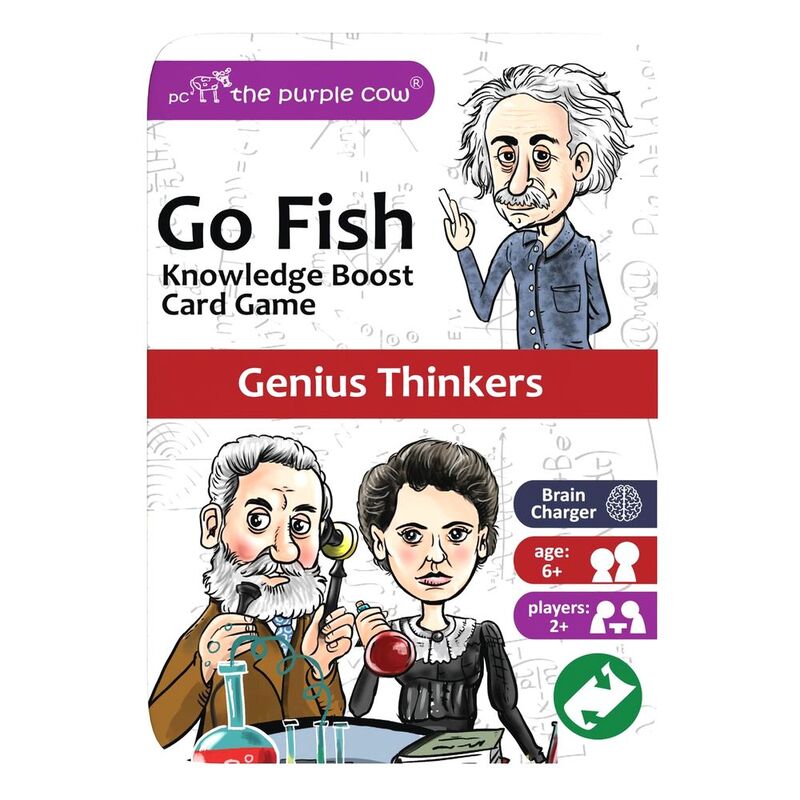 The Purple Cow Go Fish Genius Thinkers Card Game