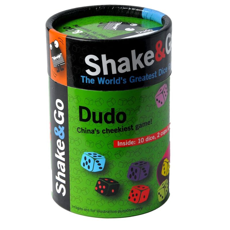 The Purple Cow Shake & Go Dudo Dice Game