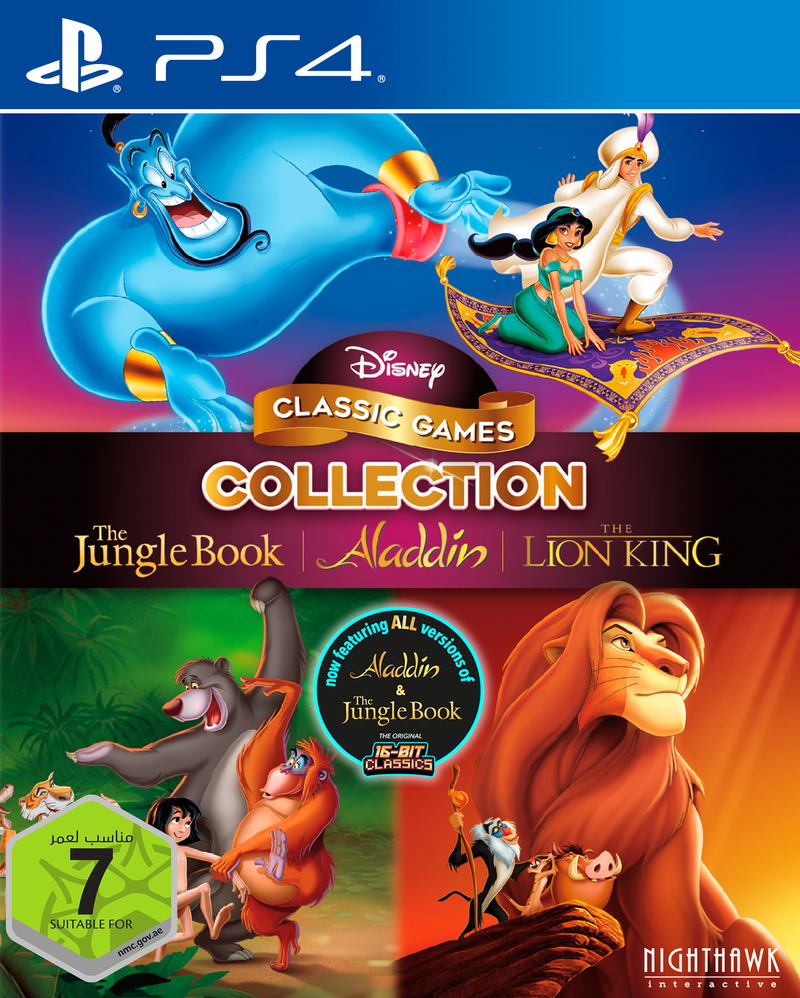 Disney Classic Games Collection The Jungle Book/Aladdin/The Lion King - PS4