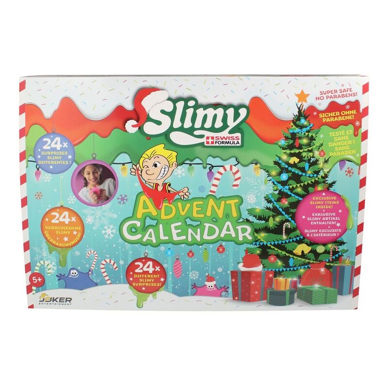 Slimy Holiday Advent Calendar Set With Slimt Surprises 32050