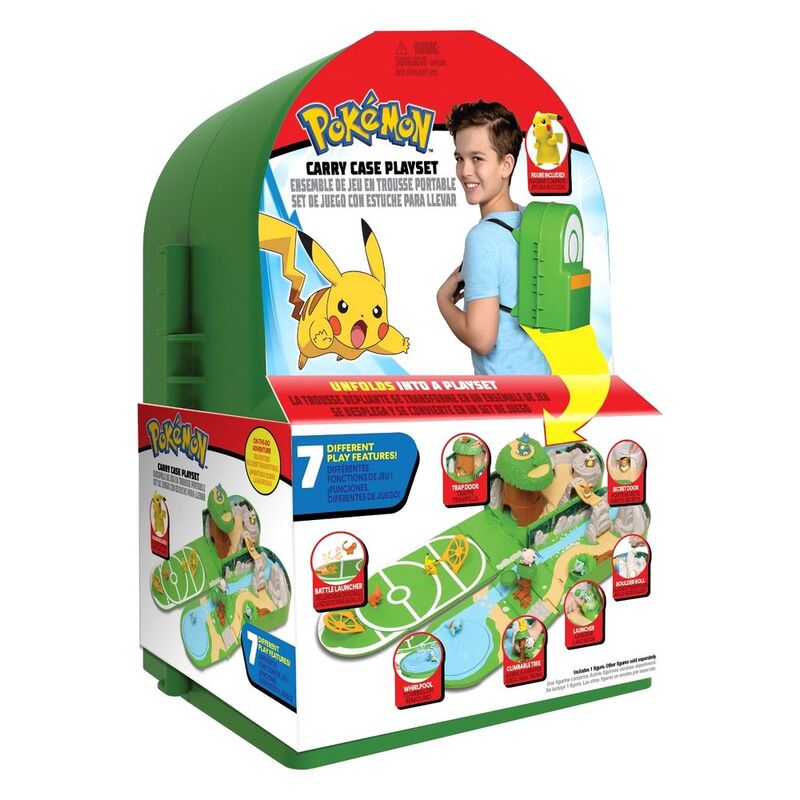 Jazwares Pokemon Cary Case Playset