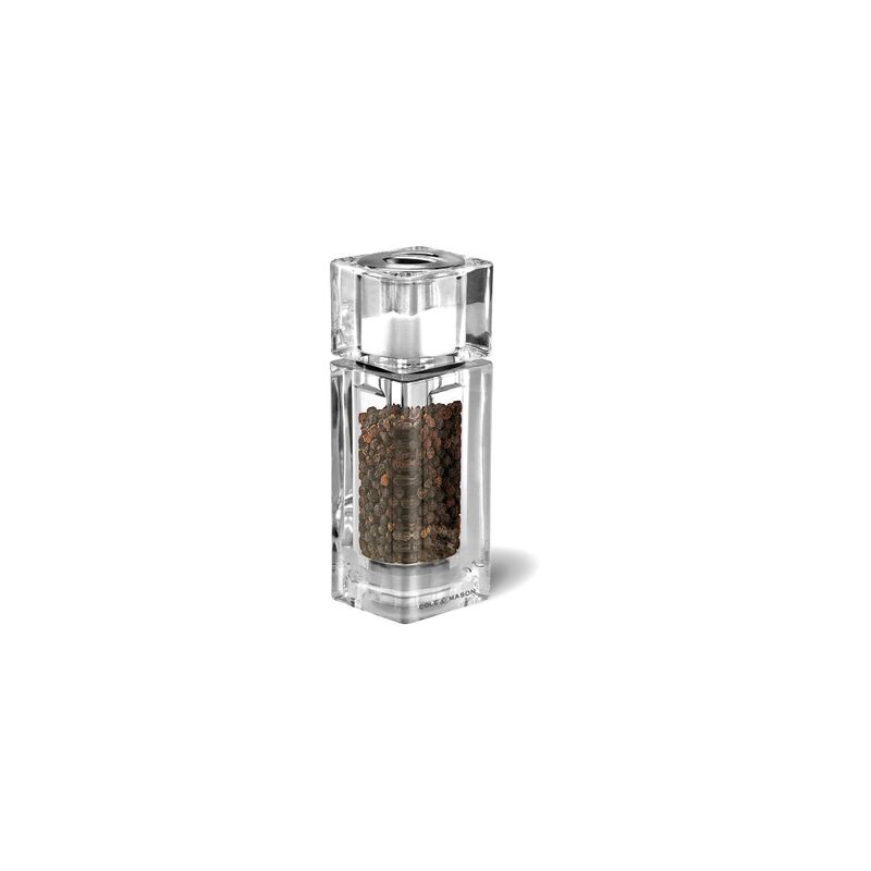 Cole & Mason Cube Combi Salt & Pepper Acrylic