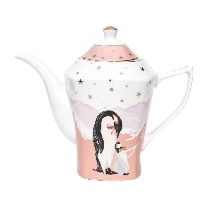 Yvonne Ellen Christmas Teapot Penguins