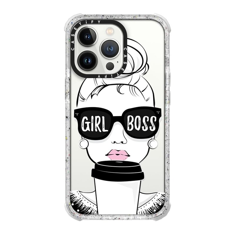 Casetify Impact Case with Magsafe for iPhone 13 Pro Girl Boss