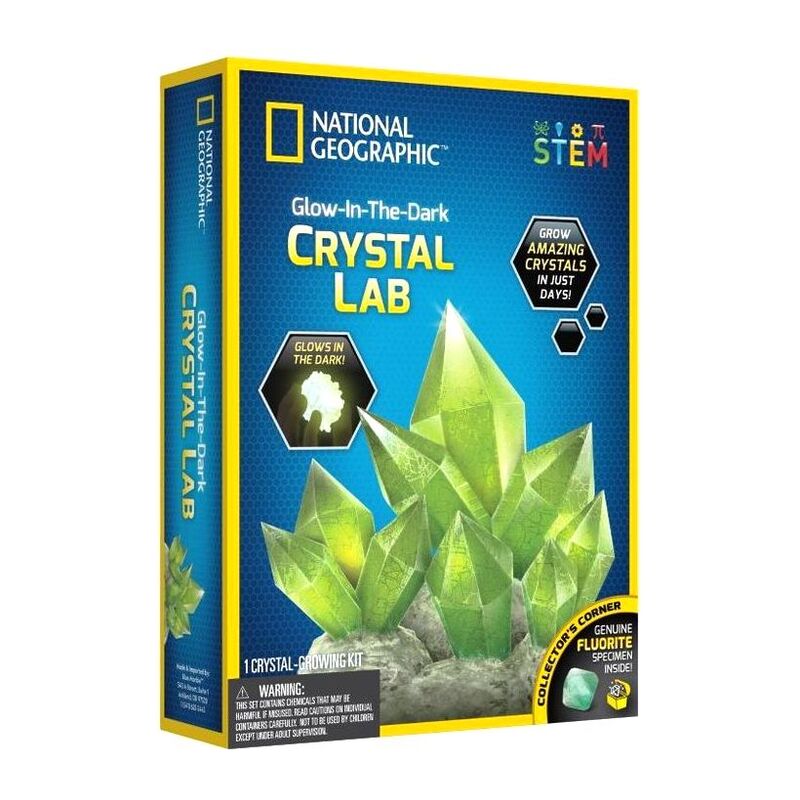 National Geographic Glow-In-The-Dark Crystal Lab