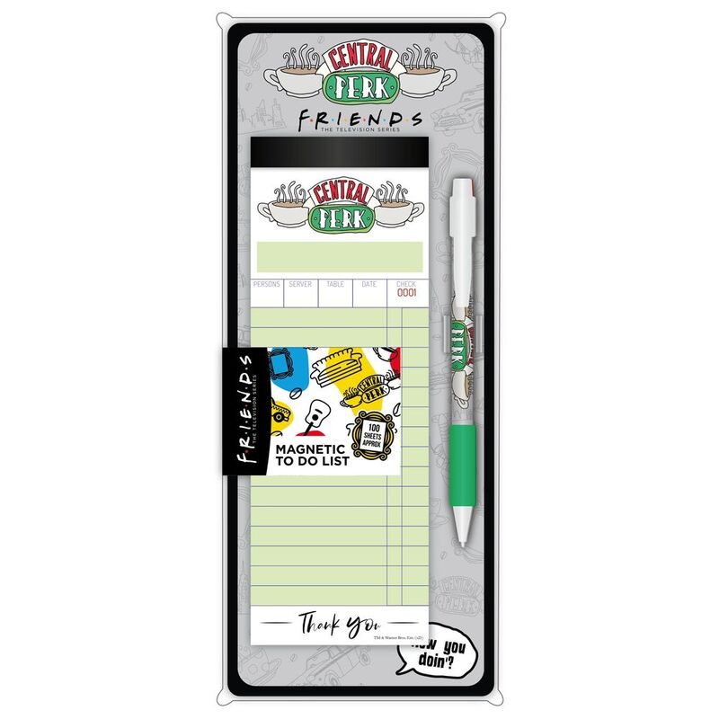 Friends Magnetic To Do List & Pen Set