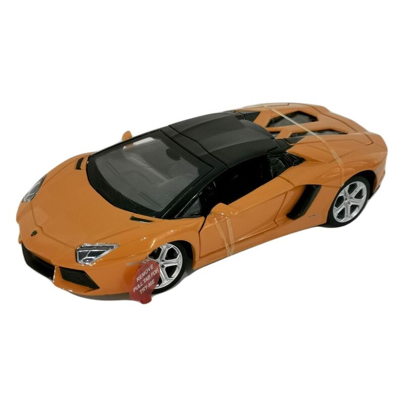 Metal Speed Zone Lamborghini Aventador Roadster 1.24 Scale Die-Cast Car