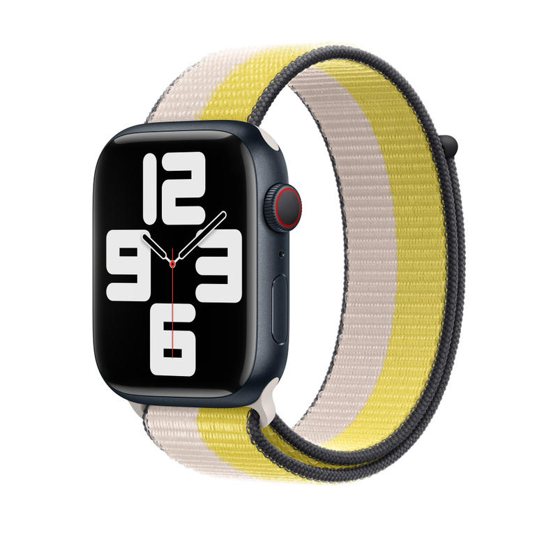 Apple 45mm Sport Loop Oat Milk/Lemon Zest