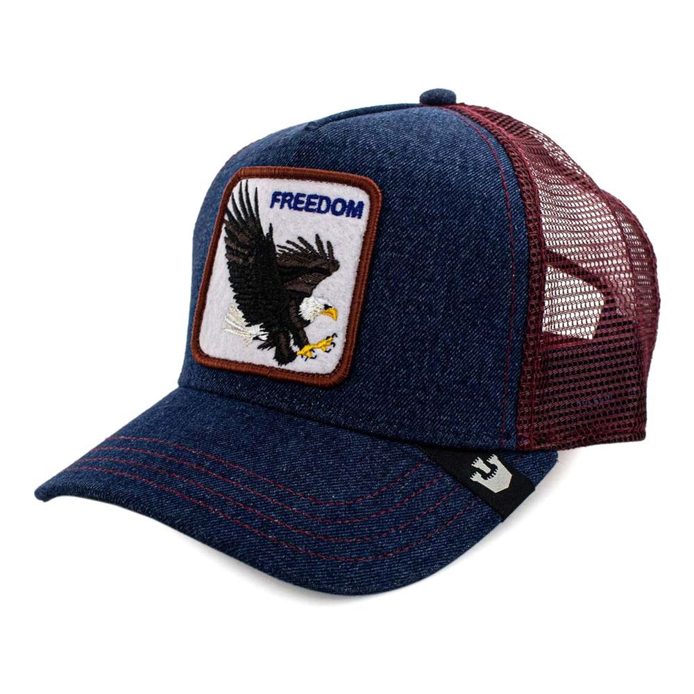 Goorin Bros The Freedom Eagle Unisex Trucker Cap - Navy