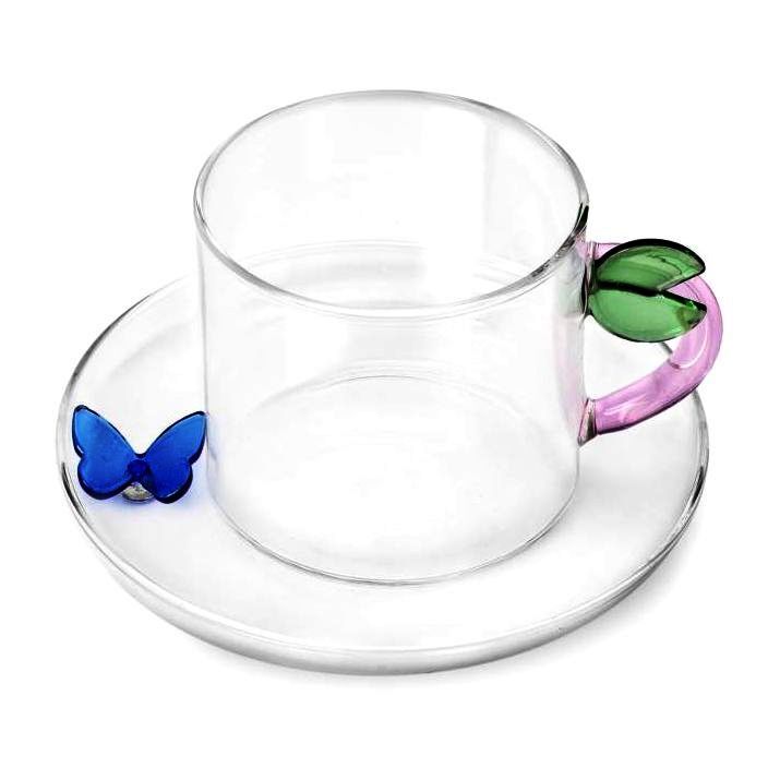 Ichendorf Teacup W/ Saucer Leaf 300ml