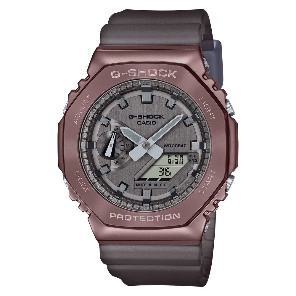 Casio G-Shock GM-2100MF-5ADR Analog/Digital Men's Watch - Rose Gold
