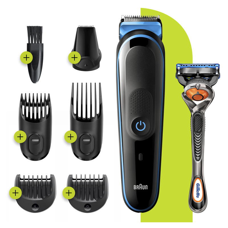 Braun MGK5245 All-in-One Hair Trimmer- Black/Blue