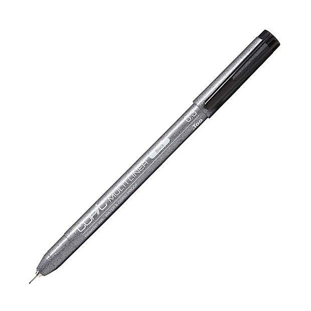 Copic Multiliner Classic Sketching Pen (Non-refillable) - 0.3mm Nib - Black