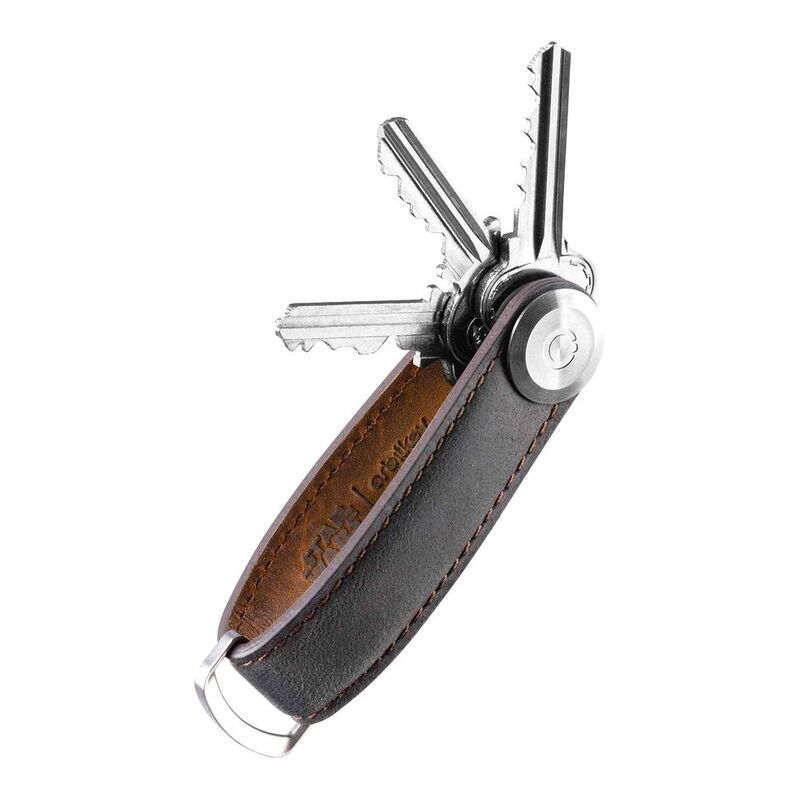 Orbitkey Star Wars Cowhide Leather Key Organizer Keychain - Mandalorian