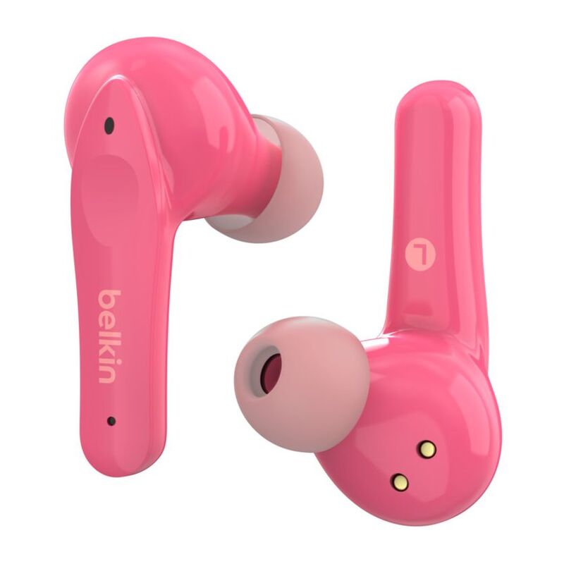 Belkin SOUNDFORM Nano True Wireless Earbuds for Kids - Pink