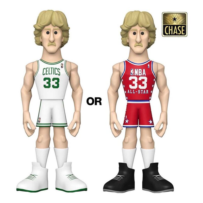 Funko Pop! Gold NBA Boston Celtics Larry Bird Premium 5-inch Vinyl Figure (with Chase*)