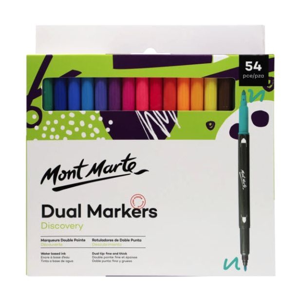 Mont Marte  Dual Markers 54 Pieces