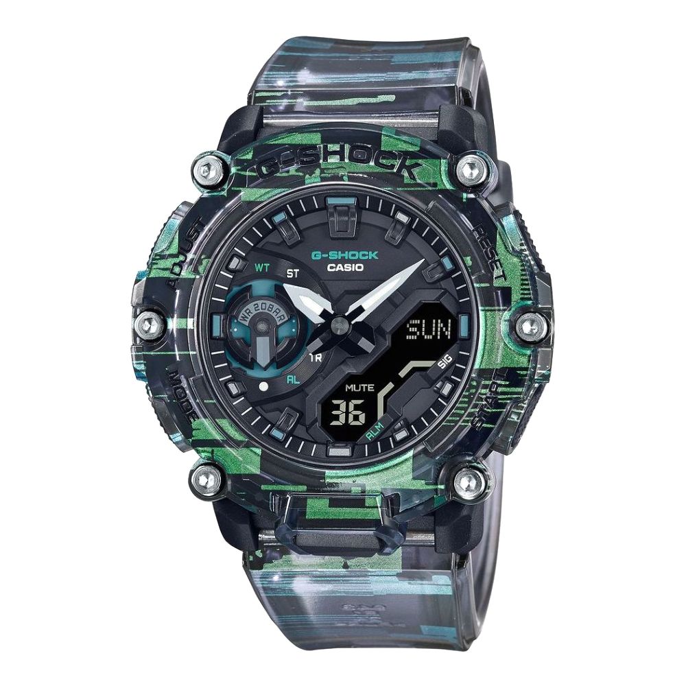 Casio G-Shock Ga-2200Nn-1Adr Analog-Digital Men's Watch - Black