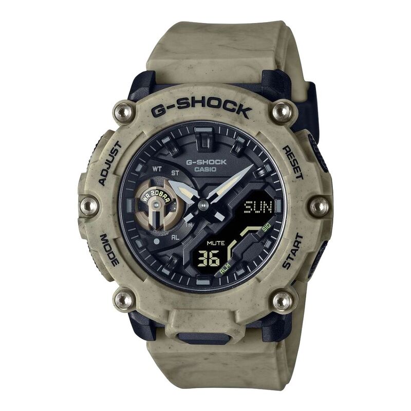 Casio G-Shock Ga-2200Sl-5Adr Analog-Digital Men's Watch - Brown