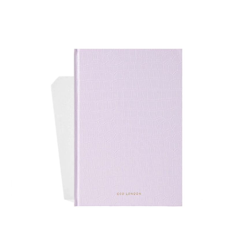Career Girl London Lilac Croc Daily Planner