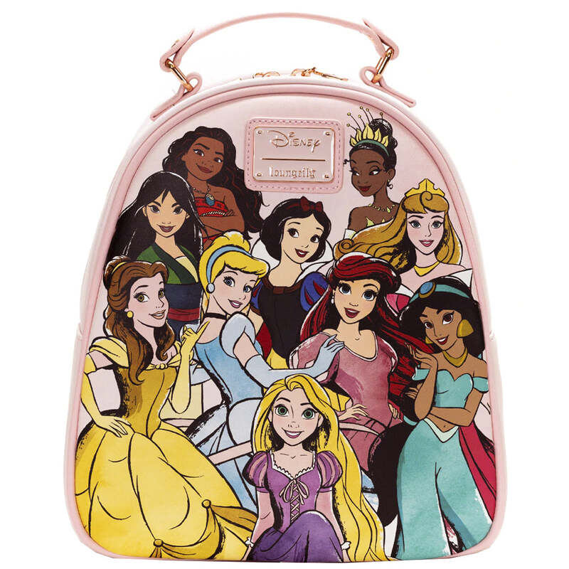 Loungefly Leather Disney Princess Mini Backpack