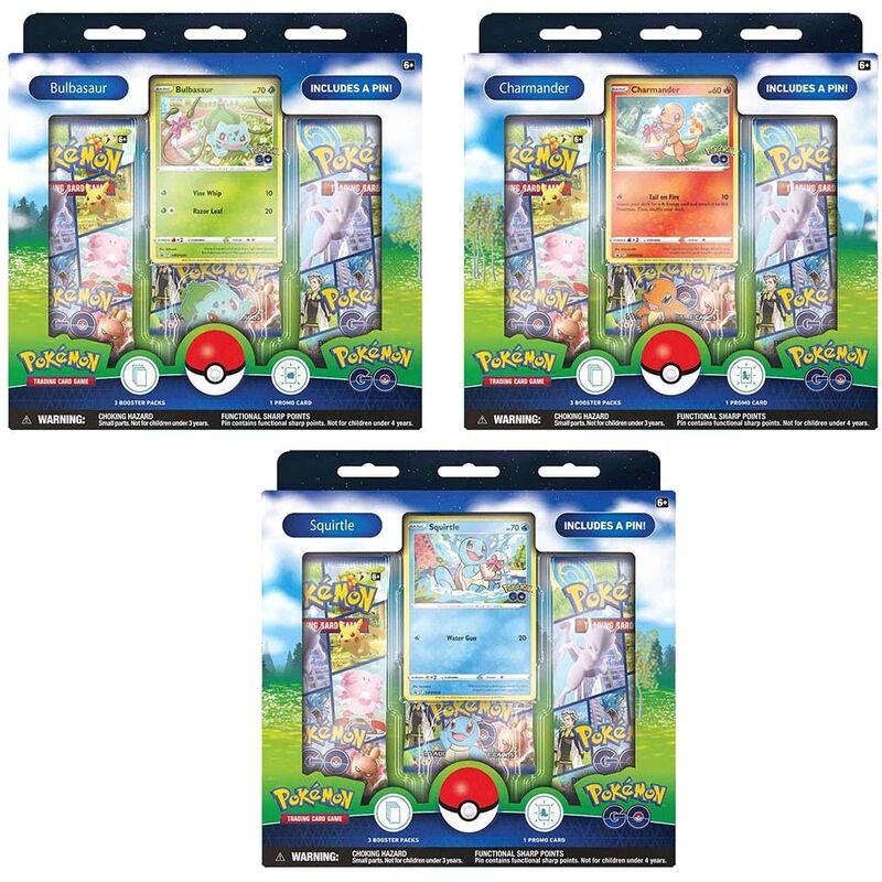 Pokemon TCG Sword And Shield 10.5 Pokemon Go Pin Box (Assortment - Includes 1)