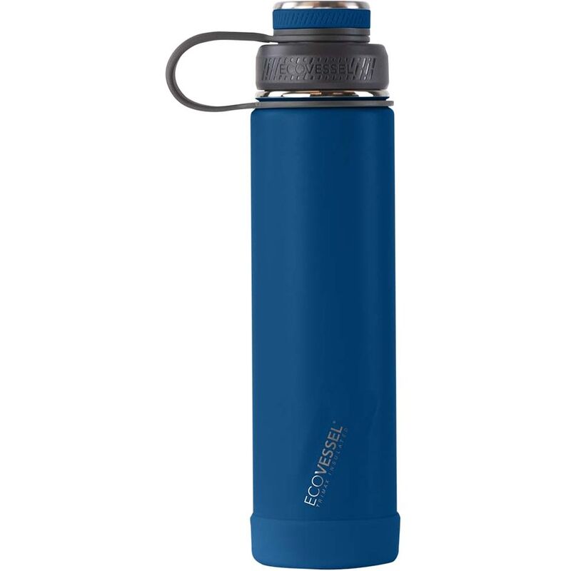 Eco Vessel Boulder Water Bottle - 24Oz/700ml - Navy Nightfall