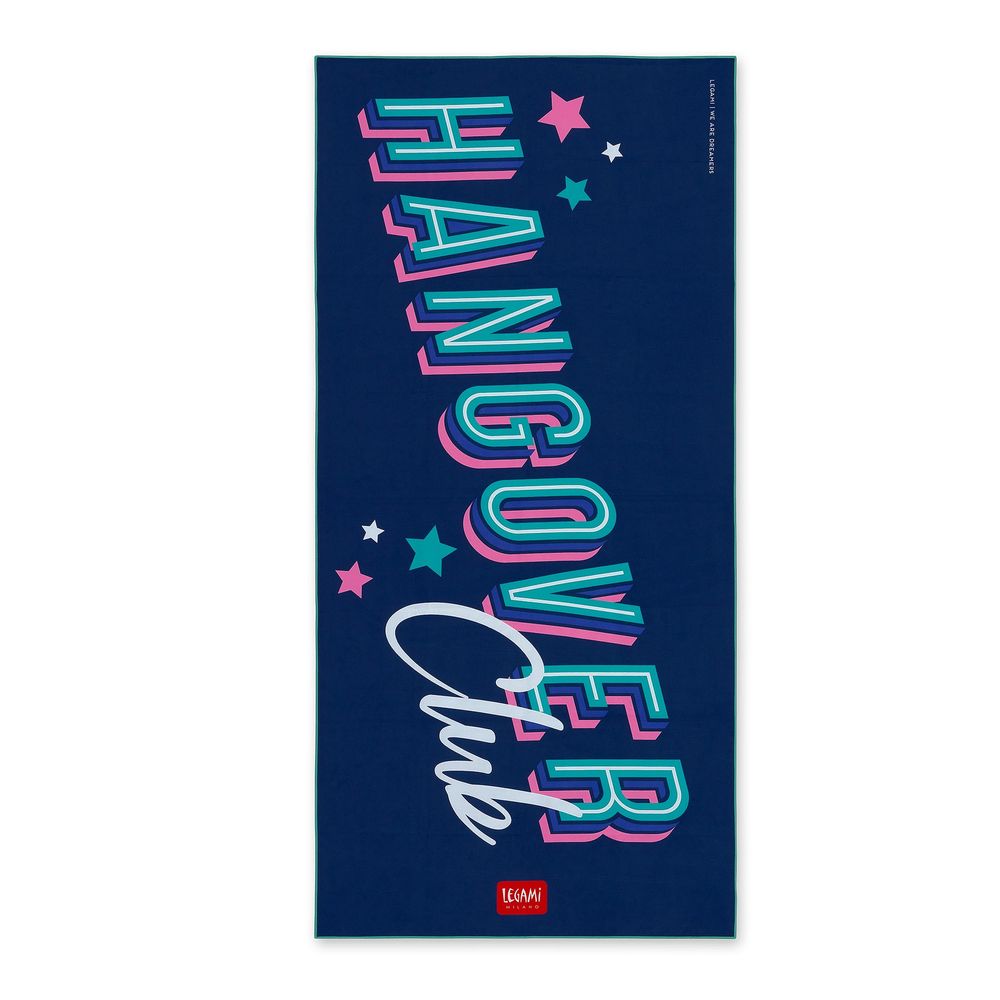 Legami Beach Towel - Hangover (85 x 180 cm)